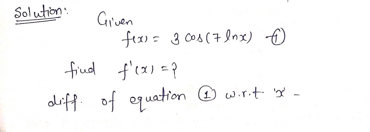 Calculus homework question answer, step 1, image 1